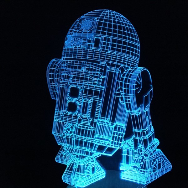 Nattlampe - R2D2 star wars