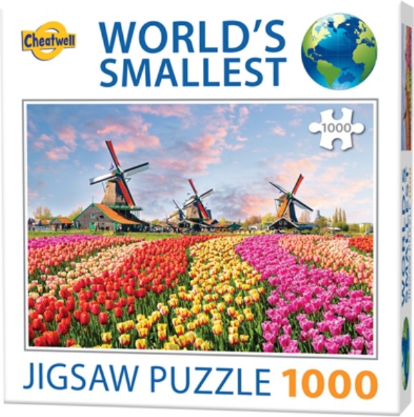 Dutch windmills - Verdens minste puslespill 1000