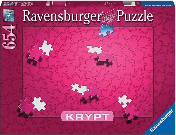 Ravensburger puslespill - Krypt Rosa 1000
